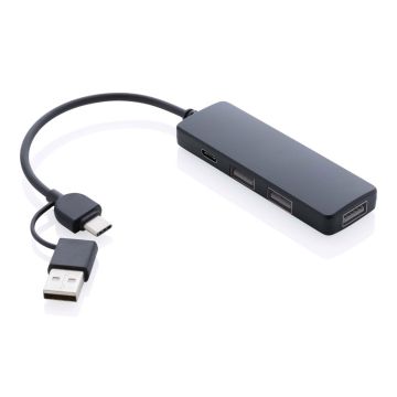 RCS recycelter USB-Hub mit Dual-Input RCS recycelter USB-Hub mit Dual-Input