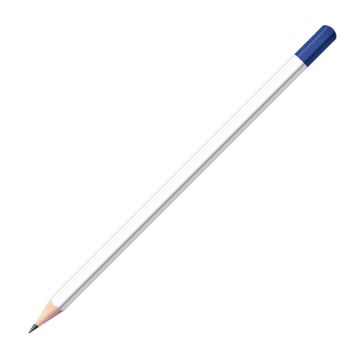 Staedtler Bleistift weiß mit farbiger Tauchkappe Sechskant (eckig) Staedtler Bleistift weiß mit farbiger Tauchkappe Sechskant (eckig)
