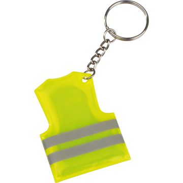 Schlüsselanhänger in der Form einer Sicherheitsweste Schlüsselanhänger in der Form einer Sicherheitsweste