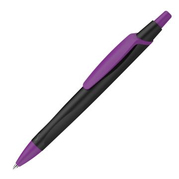 Schneider Reco Max Kugelschreiber schwarz / lila Schneider Reco Max Kugelschreiber schwarz / lila