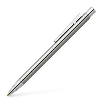 Faber Castell Neo Slim Metall glaenzend Kugelschreiber Faber Castell Neo Slim Metall glaenzend Kugelschreiber
