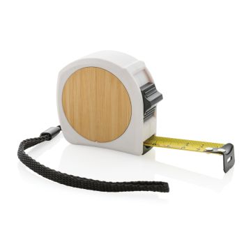 5m/19mm Maßband aus RCS recycelt. Kunststoff & Bambus 5m/19mm Maßband aus RCS recycelt. Kunststoff & Bambus