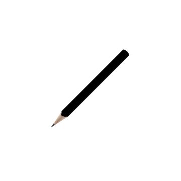 Bleistift dreikant farbig, FSC black Bleistift dreikant farbig, FSC black