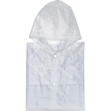 Phthalatfreie Regenjacke mit praktischen Druckknöpfen und Kapuze Phthalatfreie Regenjacke mit praktischen Druckknöpfen und Kapuze