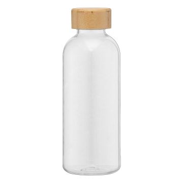 Stormy Trinkflasche aus rPET mit Bambusdeckel, 650 ml Stormy Trinkflasche aus rPET mit Bambusdeckel, 650 ml