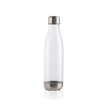 Auslaufsichere Trinkflasche mit Stainless-Steel-Deckel Auslaufsichere Trinkflasche mit Stainless-Steel-Deckel
