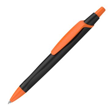 Schneider Reco Max Kugelschreiber schwarz / orange Schneider Reco Max Kugelschreiber schwarz / orange
