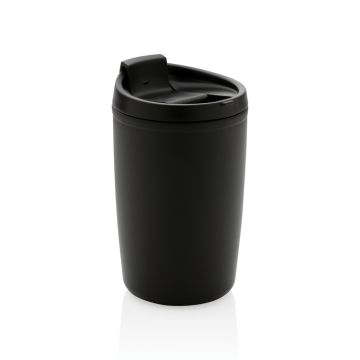 GRS recycelter PP-Becher mit Flip-Deckel GRS recycelter PP-Becher mit Flip-Deckel