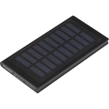 Solar Powerbank aus Metall 8.000mAh Solar Powerbank aus Metall 8.000mAh