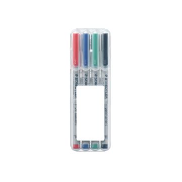 Staedtler Lumocolor Non-Permanet Pen F in 4er Box Staedtler Lumocolor Non-Permanet Pen F in 4er Box