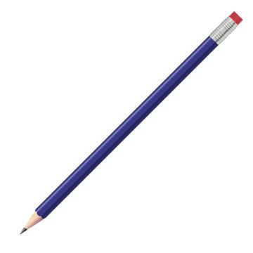 Staedtler Bleistift reflex blau, eckig mit Zwinge und Radiertip Staedtler Bleistift reflex blau, eckig mit Zwinge und Radiertip