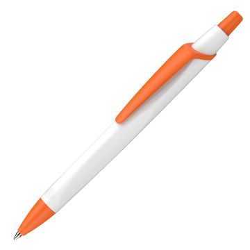 Schneider Reco Basic Kugelschreiber Blauer Engel weiß / orange Schneider Reco Basic Kugelschreiber Blauer Engel weiß / orange