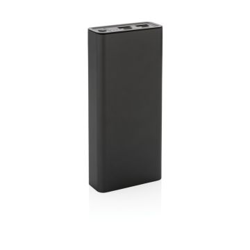 Terra 20.000mAh 20W Powerbank aus RCS recyceltem Aluminium Terra 20.000mAh 20W Powerbank aus RCS recyceltem Aluminium