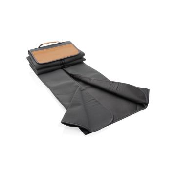 Impact Aware™ RPET Picknickdecke mit PU-Tasche Impact Aware™ RPET Picknickdecke mit PU-Tasche