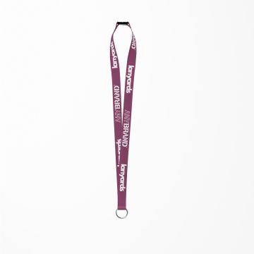 Schlüsselband - Lanyard mit Stahlring und Sicherheitsverschluss Schlüsselband - Lanyard mit Stahlring und Sicherheitsverschluss