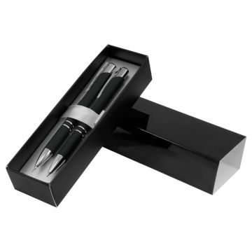 Paragon Soft Touch Geschenk-Set mit Kugelschreiber und Druckbleistift