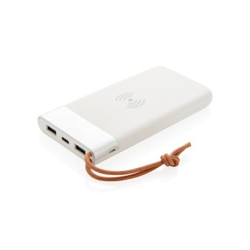Aria 8.000 mAh 5W Wireless Charging Powerbank Aria 8.000 mAh 5W Wireless Charging Powerbank