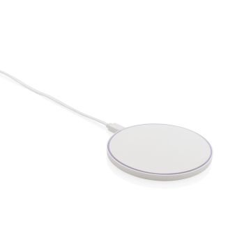 10W Wireless Charger aus RCS Standard recyceltem Kunststoff 10W Wireless Charger aus RCS Standard recyceltem Kunststoff
