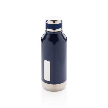 Auslaufsichere Vakuumflasche mit Logoplatte Auslaufsichere Vakuumflasche mit Logoplatte