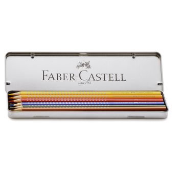 Faber-Castell 6 Colour GRIP im Metalletui Faber-Castell 6 Colour GRIP im Metalletui