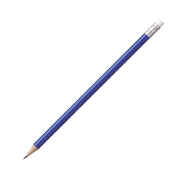 Faber-Castell Bleistift in blau mit Radiertip Faber-Castell Bleistift in blau mit Radiertip
