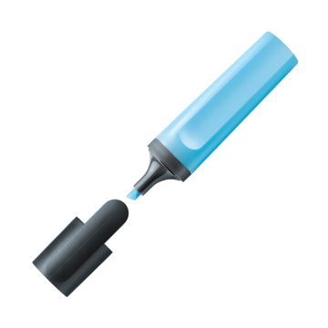 Edding 345 Textmarker hellblau Edding 345 Textmarker hellblau