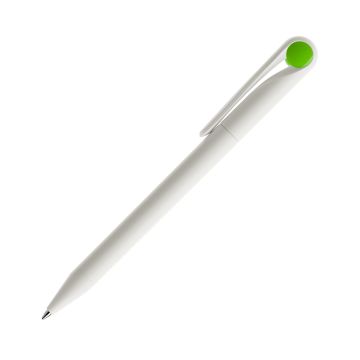 Prodir DS1 TMM Twist Kugelschreiber weiß matt mit farbigem Punkt Prodir DS1 TMM Twist Kugelschreiber weiß matt mit farbigem Punkt