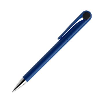 Prodir DS1 TPC Twist Kugelschreiber blau poliert mit Metallspitze und farbigem Punkt Prodir DS1 TPC Twist Kugelschreiber blau poliert mit Metallspitze und farbigem Punkt