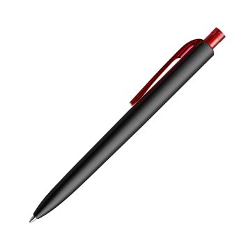 Prodir DS8 PMM Push Kugelschreiber schwarz matt mit transparentem Drücker und Clip Prodir DS8 PMM Push Kugelschreiber schwarz matt mit transparentem Drücker und Clip