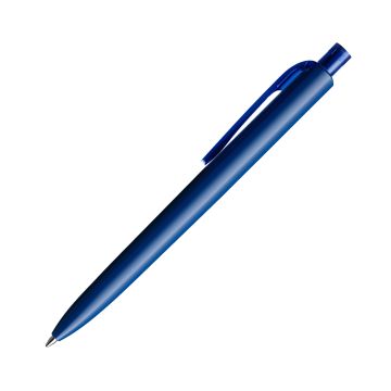 Prodir DS8 PPP Push Kugelschreiber blau poliert mit transparentem Drücker und Clip Prodir DS8 PPP Push Kugelschreiber blau poliert mit transparentem Drücker und Clip