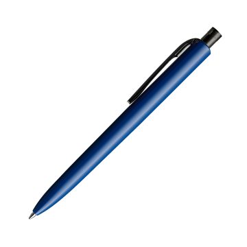 Prodir DS8 PPP Push Kugelschreiber blau poliert mit transparentem Drücker und Clip Prodir DS8 PPP Push Kugelschreiber blau poliert mit transparentem Drücker und Clip