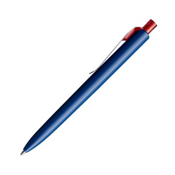 Prodir DS8 PSM Push Kugelschreiber blau poliert mit Standardmetallclip Prodir DS8 PSM Push Kugelschreiber blau poliert mit Standardmetallclip