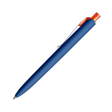 Prodir DS8 PSR Soft Touch Kugelschreiber blau mit Standardmetallclip Prodir DS8 PSR Soft Touch Kugelschreiber blau mit Standardmetallclip