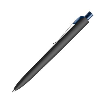 Prodir DS8 PSR Soft Touch Kugelschreiber schwarz mit Standardmetallclip Prodir DS8 PSR Soft Touch Kugelschreiber schwarz mit Standardmetallclip