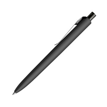 Prodir DS8 PSR Soft Touch Kugelschreiber schwarz mit Standardmetallclip Prodir DS8 PSR Soft Touch Kugelschreiber schwarz mit Standardmetallclip