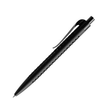 Prodir QS40 PMP Push Kugelschreiber matt mit Clip Curve polished Prodir QS40 PMP Push Kugelschreiber matt mit Clip Curve polished