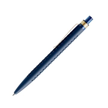 Prodir QS40 PMS Push Kugelschreiber blau matt mit Metallclip Prodir QS40 PMS Push Kugelschreiber blau matt mit Metallclip