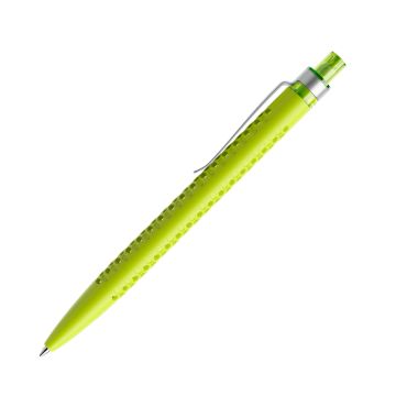 Prodir QS40 PMS Push Kugelschreiber matt mit Standardmetallclip Prodir QS40 PMS Push Kugelschreiber matt mit Standardmetallclip