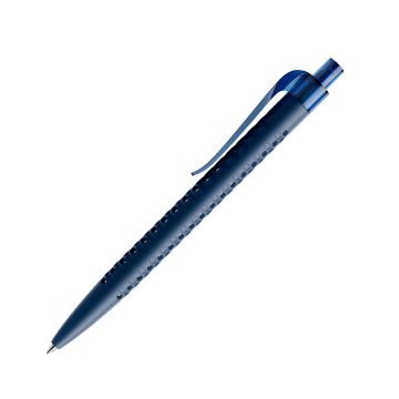 Prodir QS40 PMT Push Kugelschreiber matt mit Clip Curve transparent Prodir QS40 PMT Push Kugelschreiber matt mit Clip Curve transparent