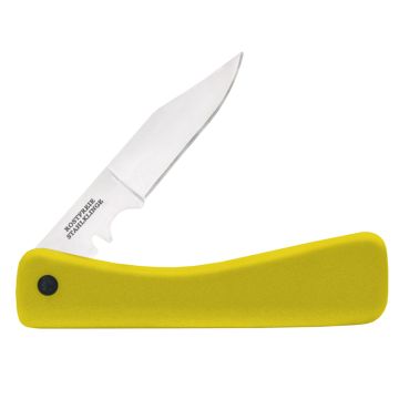 Handwerkermesser mit strukturiertem Griff in gelb Handwerkermesser mit strukturiertem Griff in gelb