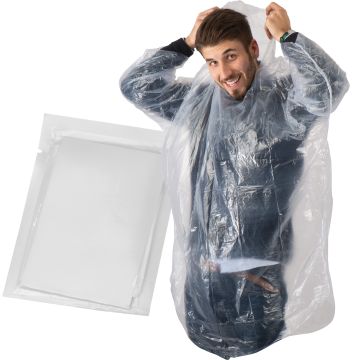 Phthalatefreier, transparenter Not-Poncho Phthalatefreier, transparenter Not-Poncho