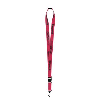 Schlüsselband - Lanyard mit J-Hook Kunststoffclip, Sicherheitsverschluss und Trennclip Schlüsselband - Lanyard mit J-Hook Kunststoffclip, Sicherheitsverschluss und Trennclip
