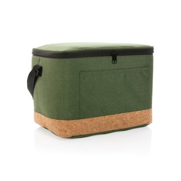 Impact AWARE™ XL RPET Two-Tone Kühltasche mit Korkdetail Impact AWARE™ XL RPET Two-Tone Kühltasche mit Korkdetail