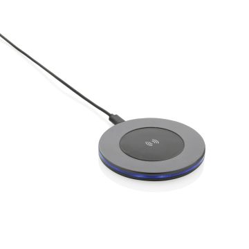 Terra 10W Wireless Charger aus RCS recyceltem Aluminium Terra 10W Wireless Charger aus RCS recyceltem Aluminium