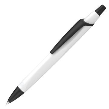 Schneider Reco Basic Kugelschreiber Blauer Engel weiß / schwarz Schneider Reco Basic Kugelschreiber Blauer Engel weiß / schwarz