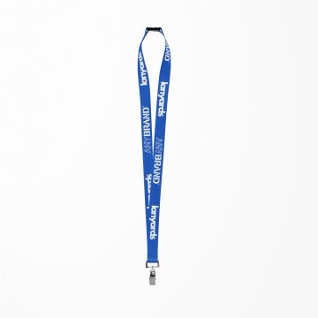 Schlüsselband - Lanyard mit Bulldog Stahlclip und Sicherheitsverschluss Schlüsselband - Lanyard mit Bulldog Stahlclip und Sicherheitsverschluss