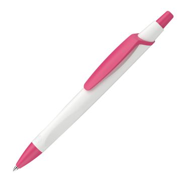 Schneider Reco Max Kugelschreiber Blauer Engel weiß / pink