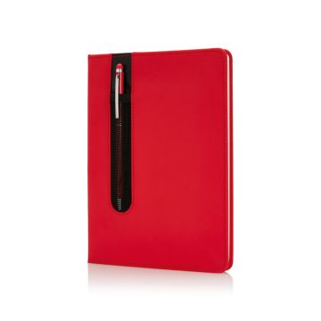 Basic Hardcover PU A5 Notizbuch mit Stylus-Stift Basic Hardcover PU A5 Notizbuch mit Stylus-Stift