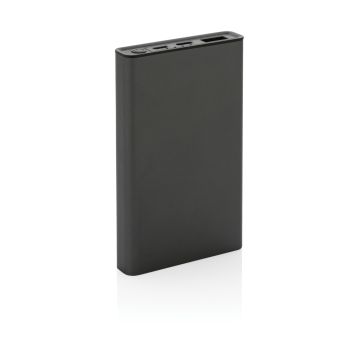 Terra 5.000 mAhPowerbank aus RCS recyceltem Aluminium Terra 5.000 mAhPowerbank aus RCS recyceltem Aluminium
