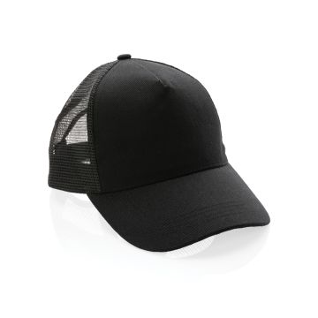 Impact AWARE™ 190gr Brushed rCotton 5 Panel Trucker-Cap Impact AWARE™ 190gr Brushed rCotton 5 Panel Trucker-Cap